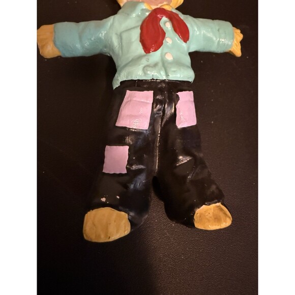 Vintage Scarecrow Resin Figurine 5" - Picture 3 of 6